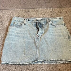 Jean Mini Skirt